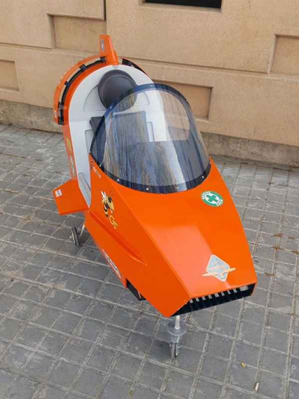 andarin 3ruedas nave espacial 90x235x60 (60eu.) 1u